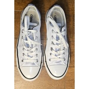 Leather Low Top Converse All Star Shoe Mens 7 / Womans 9